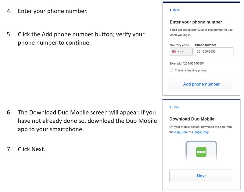 2FA Steps 4-5-6-7