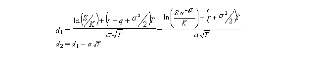 option pricing model